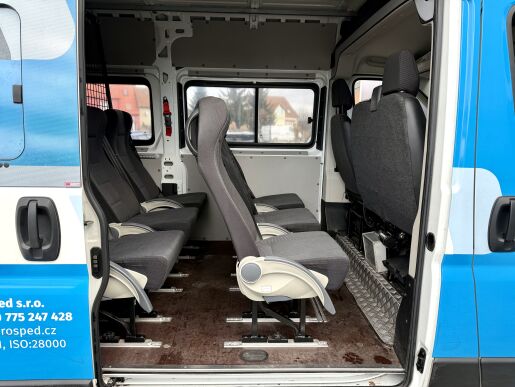 Peugeot Boxer 2.2HDi, 9 míst, nový motor, ČR
