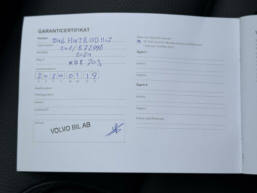 Volvo XC60 T6 AWD RECHARGE PLUS DARK