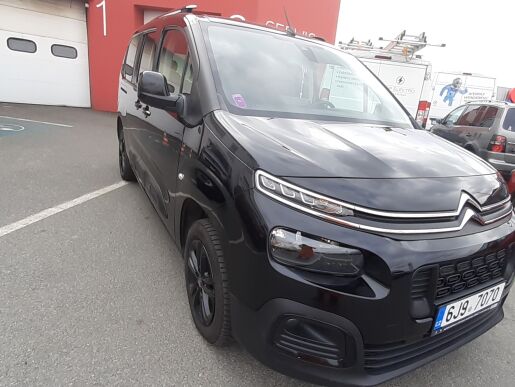 Citroën Berlingo osobní XL, 1.5 BHDi 130k EAT8, FEEL PACK, záruka do 05/2026, N1, REZERVACE