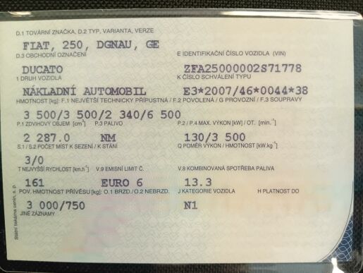 Fiat Ducato 2,3MTJ 180k 8PAL/SPAČKA/TOP/
